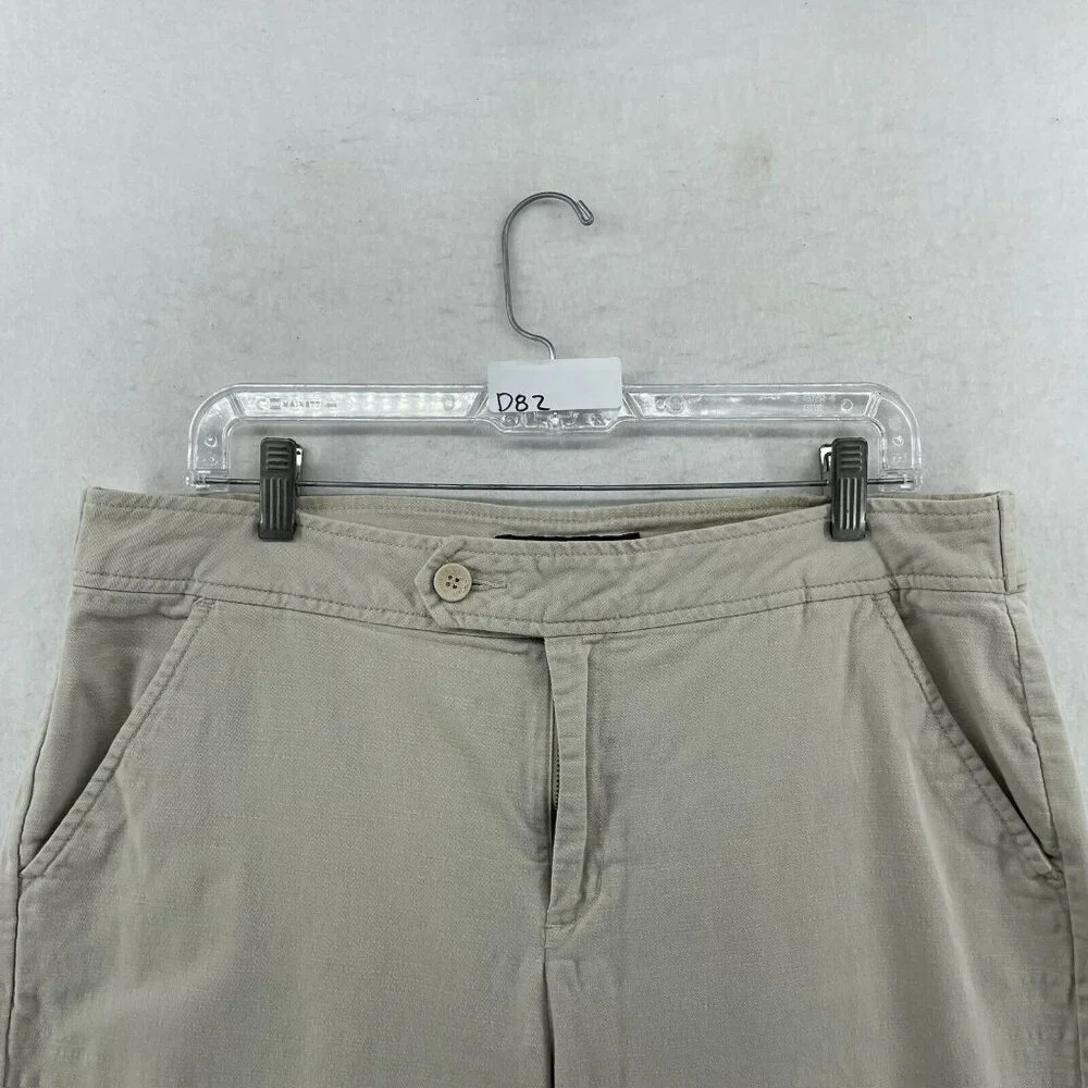 Calvin Klein Jeans Women's Sz 14 Beige Straight Ankle High-Rise Stretch Pockets - Picture 12 of 12